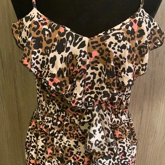 Leopard Print Mini Dress - Picture 6 of 9